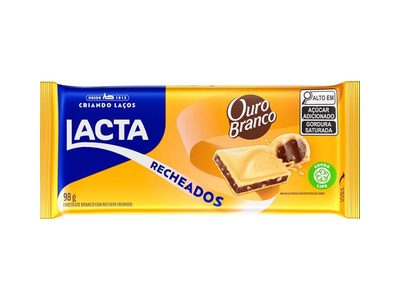 Chocolate Lacta Ouro Branco 98g