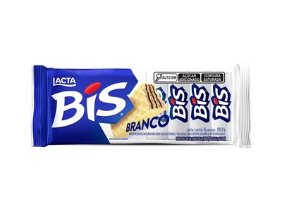 Chocolate Lacta Bis Branco 100,8g