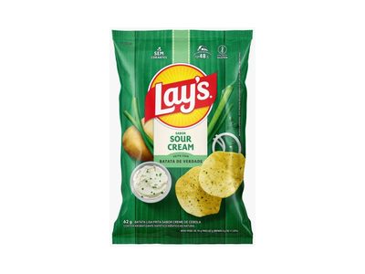 Chips Lays Sour Cream 62g