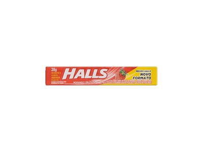 Halls Morango 28g