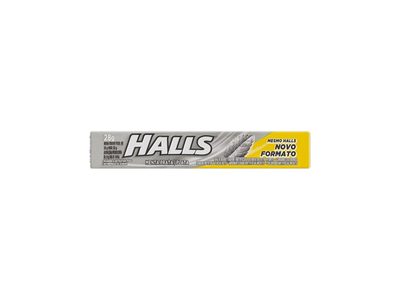 Halls Menta Prata 28g
