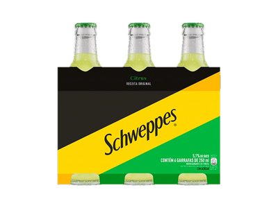 Refrigerante Citrus Original Schweppes Garrafa 250ml