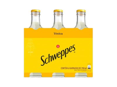 Refrigerante Schweppes Tônica Vidro Descartavel 250ml