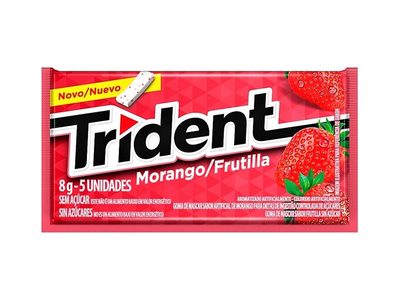 Trident Morango 5X8G