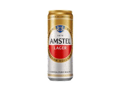 Cerveja Puro Malte Amstel 350ml Sleek