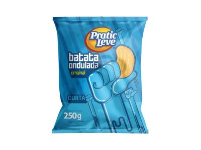 Batata Ondulada Pratic Leve Aroma Natural 250g