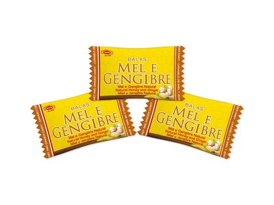 Balas Mel e Gengibre