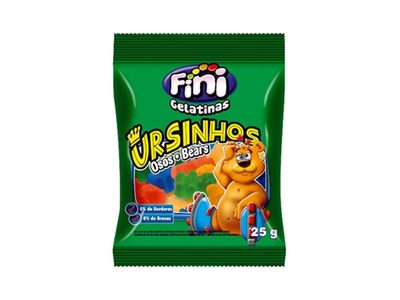 Bala Fini Ursinhos Sabores Sortidos 80g