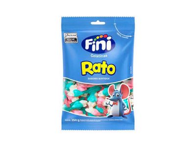 Bala Fini Rato Sabores Sortidos 80g